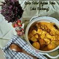 Cooksnap dari Santhywi Priyanto untuk resep Gulai Ayam,Telur & Tahu Khas Minang