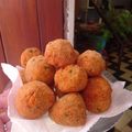 El cooksnap de Johana González cuando hizo Croquetas de arroz ! Con la sobra de un guiso o arroz con tuco !.