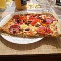 El cooksnap de Jael Gonzalez cuando hizo Pizza con masa a la piedra.