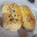 El cooksnap de Micaela Montiel cuando hizo Pan relleno con queso y jamón cocido 😋.