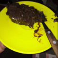 El cooksnap de Melanie Díaz cuando hizo Torta húmeda de chocolate🍫💕❣️.