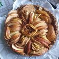 El cooksnap de Lara Aragon " El SARAO DE LARA" cuando hizo Tarta de manzana 💚.