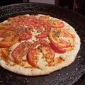 El cooksnap de Gaby cuando hizo Pizza sin gluten para salir del paso...¡a cucharadas!.