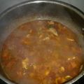 El cooksnap de Guadalupe Harguindey cuando hizo Guiso de pollo con fideos.