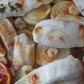 El cooksnap de Jonas Cobos cuando hizo Merluza y verduras al horno.