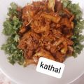 Rita mehta का कुकस्नैप जब उन्होंने कटहल की सब्जी (kathal ki sabzi recipe in Hindi) बनाया था।
