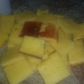 El cooksnap de Andrea Garrido cuando hizo Fainá de Queso.