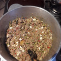 El cooksnap de hariana cuando hizo Relleno para empanadas de carne.
