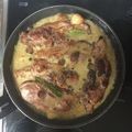 El cooksnap de McRover cuando hizo Contramuslos los de pollo al ajillo.