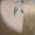 Cooksnap Aina Nana semasa beliau membuat Bubur Jagung Rice Cooker.