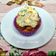 il rosso rubinian quando ha preparato Muffin alla zucca
