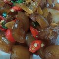 Cooksnap dari Dini Saraswati untuk resep Oseng Kikil Sapi Pedas Manis