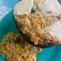 El cooksnap de Lucía Hernández cuando hizo Zapallo anco relleno de choclo puerro,cebolla de verdeo y queso!.
