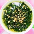 Cooksnap của Hoàng Oanh khi họ làm theo món Canh rau ngót Nhật thịt băm