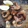 El cooksnap de Ely Sosa cuando hizo Tararira frita (pescado de rio).