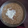 Reena Yadav का कुकस्नैप जब उन्होंने चीनी पराठा मलाई मार के (Chini paratha recipe in hindi) बनाया था।