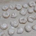 il monika erodico quando ha preparato Taralli dolci, chiamati occhi di Santa Lucia