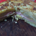 El cooksnap de Vale Lovaiza cuando hizo Tortilla de papas rellena.