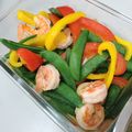 Irene Lin 的 蝦仁炒甜豆 cooksnap