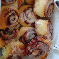 El cooksnap de Valeria Paz Correia cuando hizo Rolls de canela.