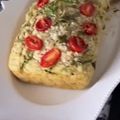 Cooksnap de Delfina Aleixo quando cozinhou Bolo Salgado de Curgete e tomate Cereja.