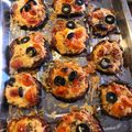 El cooksnap de Mariela S. Albornoz cuando hizo Pizzas de berenjenas.