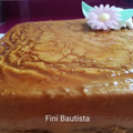 El cooksnap de Fini Bautista Angulo cuando hizo Tarta de flan con queso y sobaos receta sin horno.