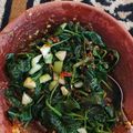 Cooksnap dari Noer Amalia untuk resep Mie kangkung siram bumbu rujak