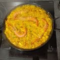 El cooksnap de Tonysantos cuando hizo Paella de marisco.