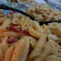 El cooksnap de Arthur Vargas cuando hizo Mac and cheese.