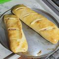 El cooksnap de florencia silva cuando hizo Pan relleno.