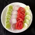Shweta Dalal's cooksnap of when they made તિરંગી સલાડ (Tirangi Salad Recipe In Gujarati).