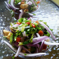 El cooksnap de Falaise cuando hizo Ceviche chorito-camarón.