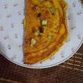 El cooksnap de Gala Barrientos cuando hizo Omelette de Jamón y Verduras.