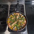 El cooksnap de Pablo.rengo cuando hizo Paella valenciana.