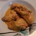 El cooksnap de Isa Alias Portu cuando hizo Pollo a la cerveza con verduras.