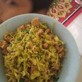 Cooksnap dari Unin Handiyani untuk resep Tumis teri bunga pepaya anti pahit