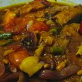 Cooksnap zara abdul semasa beliau membuat Ikan tenggiri masak taucu #maratonraya #ikan.