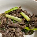 AhFu 的 蔥爆牛肉絲（低醣生酮餐）（家常菜）（清冰箱料理）（一鍋到底之簡單/快速料理） cooksnap