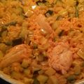 El cooksnap de Sindy Rivas cuando hizo Paella de pollo y verduras🍗.