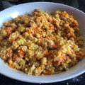 El cooksnap de Paloma del Sol cuando hizo Cuscús o bulgur con garbanzos.
