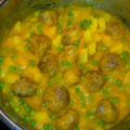 El cooksnap de Merx cuando hizo Albóndigas de ternera en salsa española.