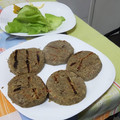 El cooksnap de Pablo Ramos cuando hizo Hamburguesas de lentejas (veganas).