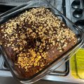 El cooksnap de Johanna Carolina Reichberg cuando hizo Brownie vegano.