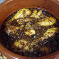 El cooksnap de Jorge cuando hizo Muslos de pollo en salsa de soja y naranja.