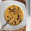 El cooksnap de Carlos Martin Chuecos cuando hizo Crema de calabaza con virutas de jamón.