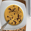 El cooksnap de Carlos Martin Chuecos cuando hizo Crema de calabaza con virutas de jamón.