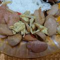 Cooksnap dari wulan rytama untuk resep Oseng sosis telur saus tiram