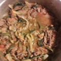 El cooksnap de Maya Rosas Gonzalez Zurita cuando hizo Carne de res con rajas de poblano.