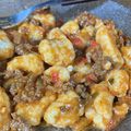 El cooksnap de valentin colmann cuando hizo Ñoquis de papas a la bologñesa.